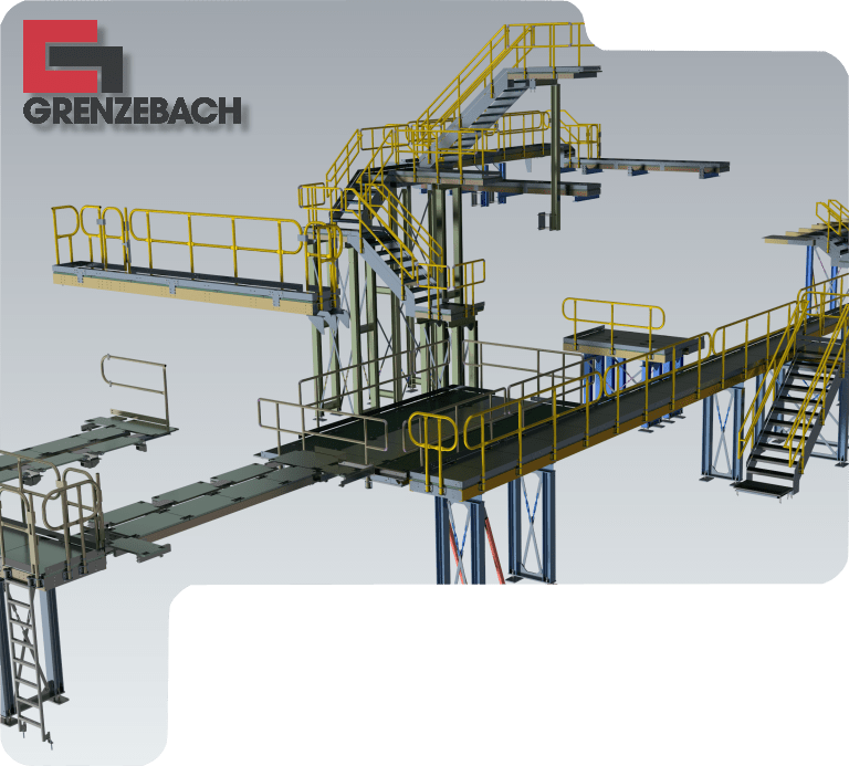 Access Platform Fall Protection Grenzebach