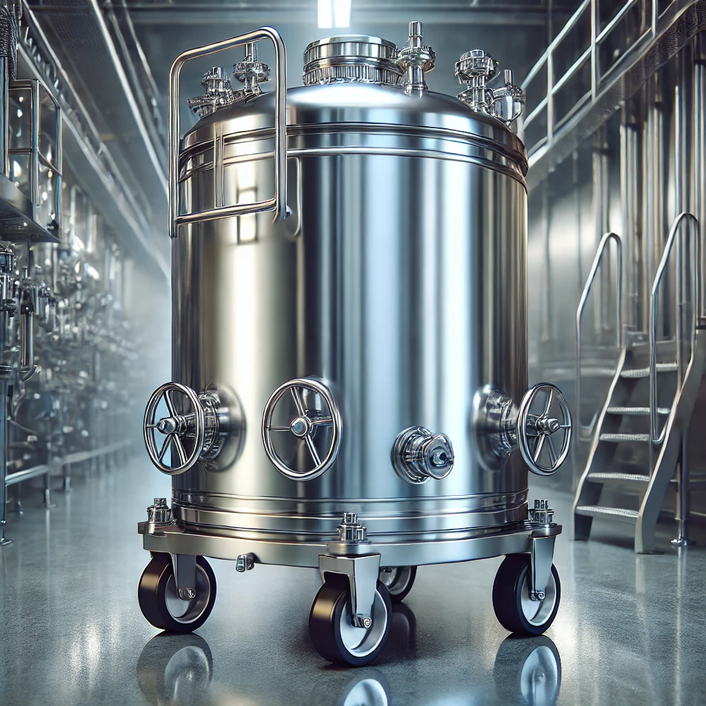 Stainless Steel Movable Storage Tank